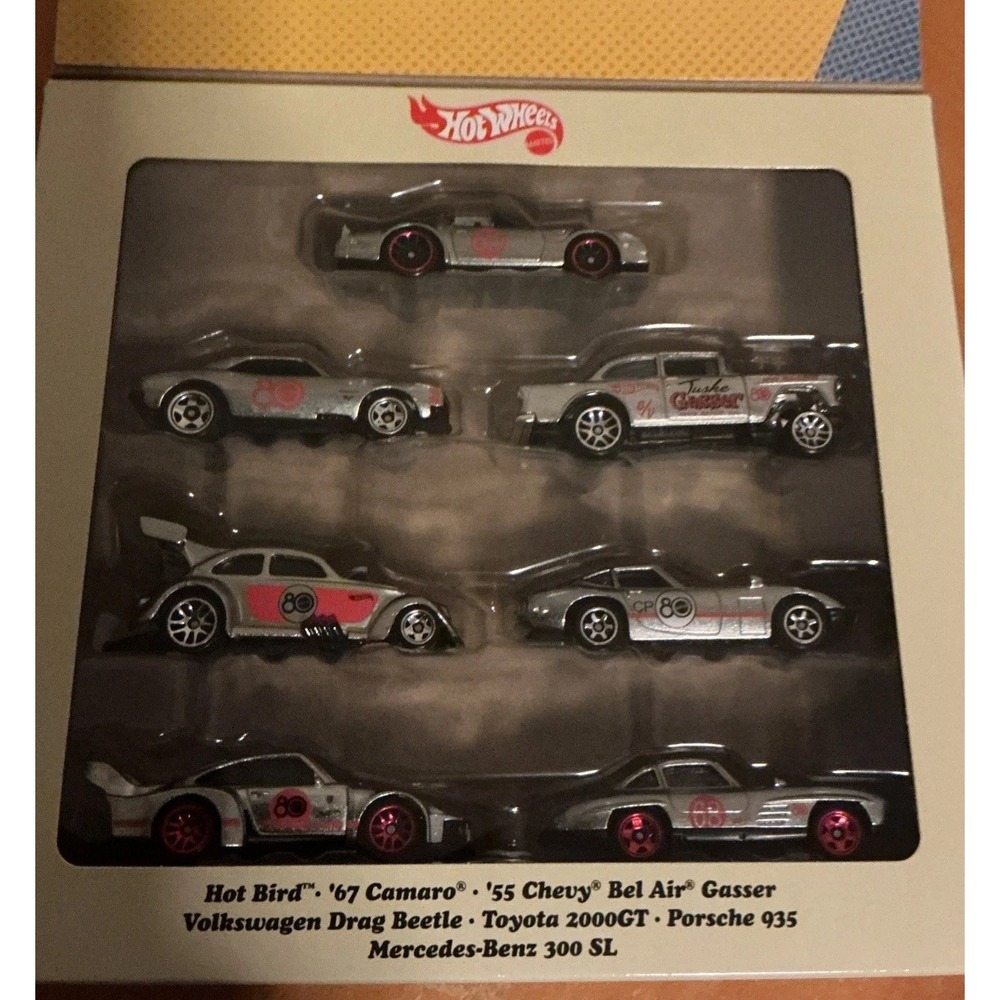 Hot‎ Wheels Mattel 80th Anniversary Replay the Classics Zamac 7-Pack/55 Gasser - Picture 7 of 16